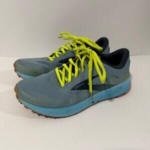 Brooks Women's Catamount Running Shoes Sneakers Blue Green 10 Trail Outdoor
